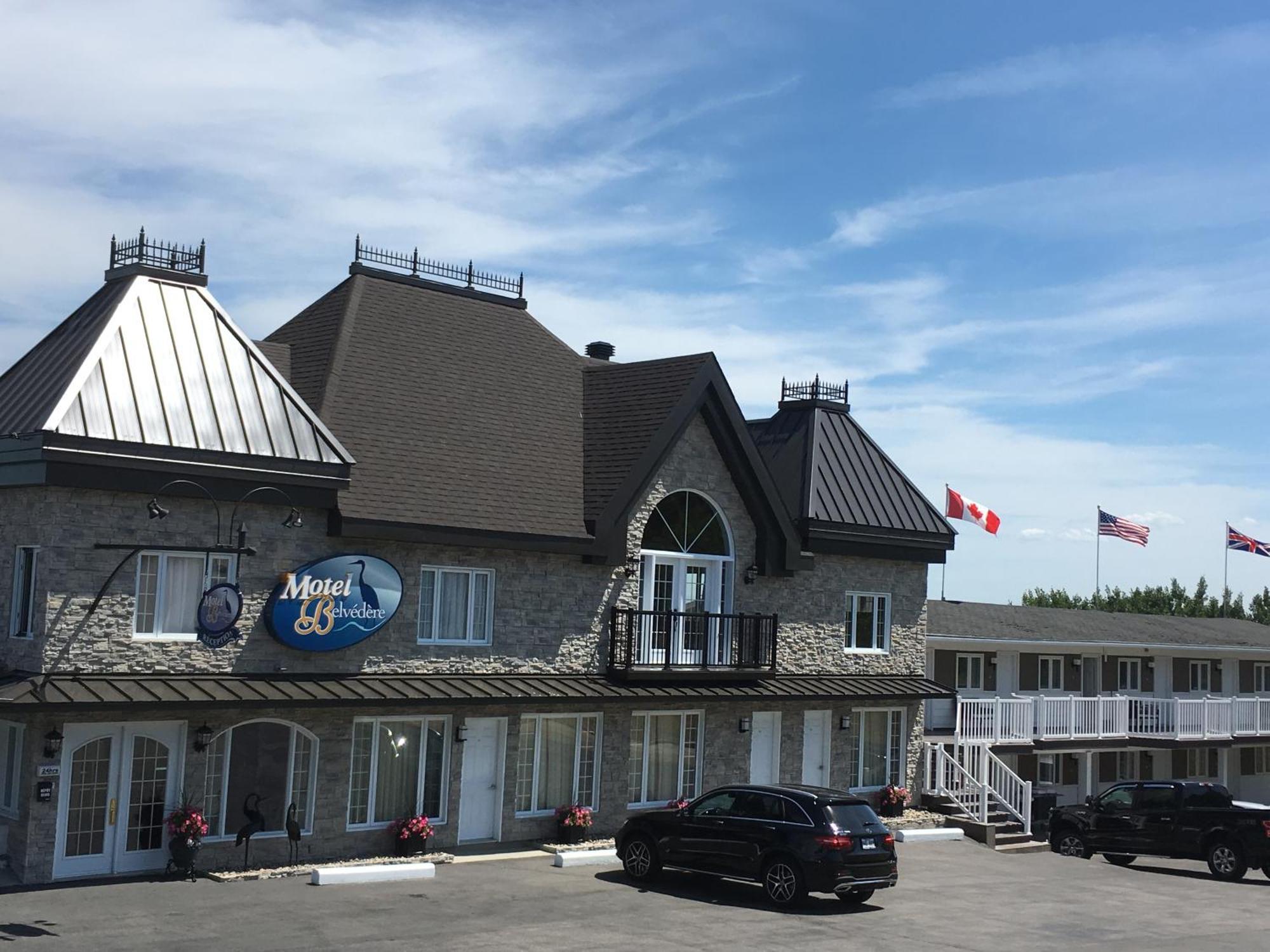 Motel Vue Belvedere Saint-Siméon Екстериор снимка
