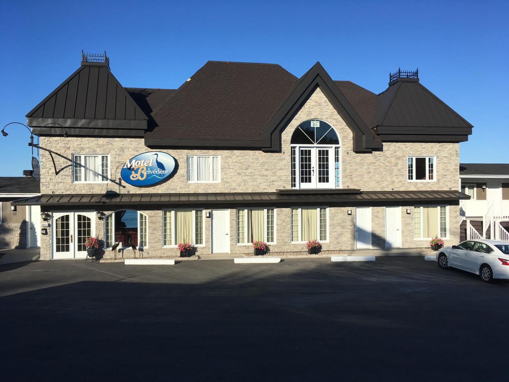 Motel Vue Belvedere Saint-Siméon Екстериор снимка